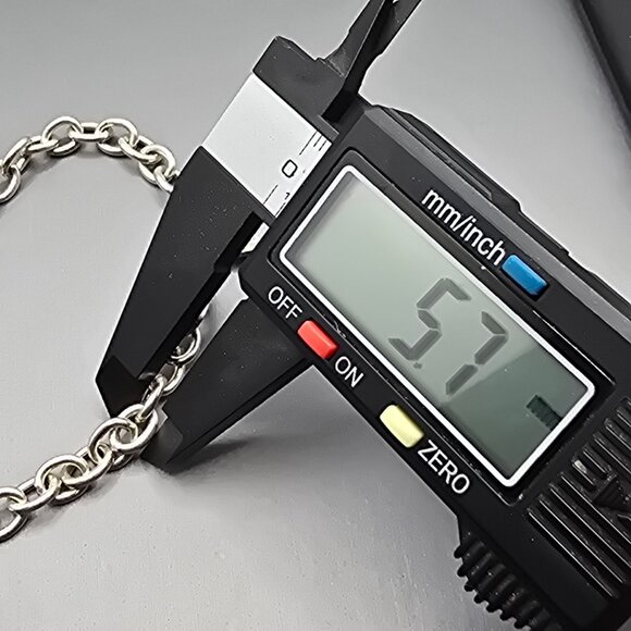 Barse Sterling Silver Cable Link Charm Bracelet 7" Letter N & Bell 18.46g - Picture 6 of 8